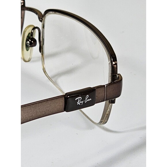 Ray Ban RB6156 52-17 140 BROWN Metal WOMEN'S EYEGLASSES FRAMES  ONLY - Picture 13 of 15